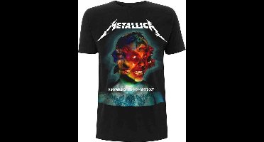 Metallica - Hardwired Album Cover Heren T-shirt - 2XL - Zwart