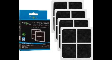 4x Luchtfilter voor LG Koelkasten met Pure N Fresh