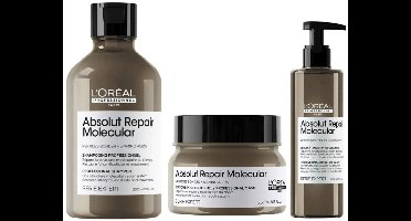 L'Oréal Professionnel - Absolut Repair Molecular Set - 300+2x250ml