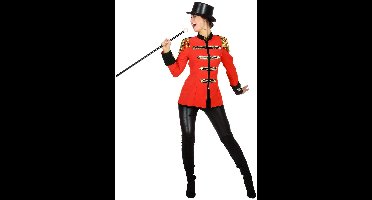 Rode Circus jas dames - Maat 48