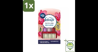 1 x Ambi Pur 3volution Thai Orchidee Navulling 20 ml - Thai Orchidee Geur - Luchtverfrisser Navulling - 3Volution Geur - Rustgevende Geur - Geurverspreiding