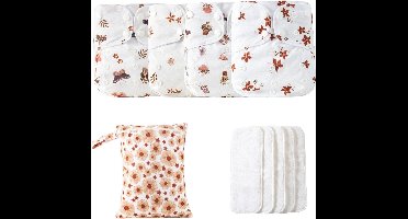 Stoffen luiers - Wasbare luiers - Baby verzorgen - Verstelbaar ontwerp - 3-15 kg - Meerdere kleuren