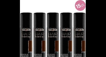 15x L'Oréal Professionnel Hair Touch Up Uitgroei Concealer brown 75ml