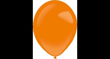 RIETHMULLER - 100 mini latex ballonnen oranje 13 cm voor boog en kubussen