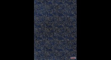 Komar Heritage | blauw/goud bladermotief | fotobehang op vlies 200x280cm