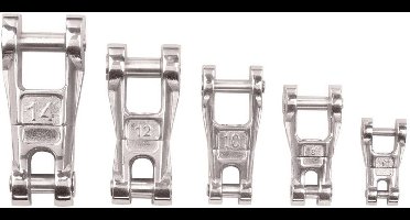 Plastimo Ankerconnector - RVS - met wartel - 8 mm