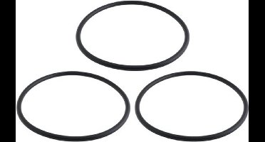 KARZO - Vervangingsonderdeel voor 3 stuks zwembadchlorinator deksel O-ringen | Geschikt voor Hayward CL200, CL220 en CL220BR | Zwarte O-ringen