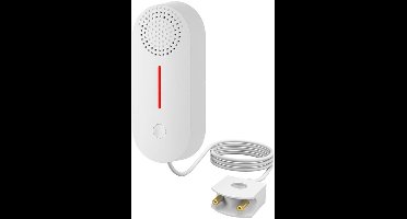 KARZO - Waterdetector, WiFi, onderdompelalarm, compatibel met Tuya Smart Life-app, waterniveau sensor voor keuken, badkamer, kelder