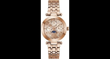 Gc Gc Topchic Mid Size Metal Analoog Quartzhorloge Rosé Goud Kast Gemaakt Van 100% Roestvrij Staal En Een Armband Van 100% Roestvrij Staal 36.5 Z62001L1, Z62002L9, Z62003L3