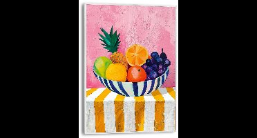 Schilderij Zomerfruit - 40 x 30 - Hout - REINDERS