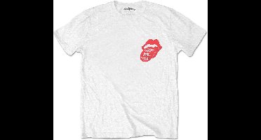 The Rolling Stones Heren Tshirt -XL- Goats Head Soup Tracklist Wit