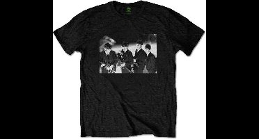 The Beatles - Smiles Photo Heren T-shirt - S - Zwart