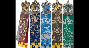 The Noble Collection Harry Potter Boekenlegger Crest Set van 5 Multicolours