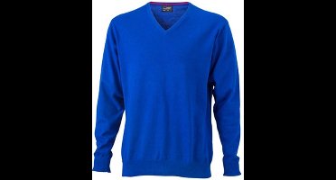 James and Nicholson Heren V-hals pullover (Koningsblauw)