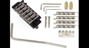 Wilkinson WVS50IIK/BS Zwarte Satin Tremolo met Innovatief Controlearmsysteem