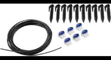 Husqvarna Automower Serie - Rep.set Kabel Kosiarki - 5 Meter - 6 Connectors - 10 Pegs