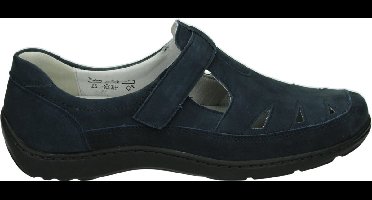 Waldlaufer Klittenbandschoen 496510 191 217 Marine Blauw Wijdte H - 7½ / 41