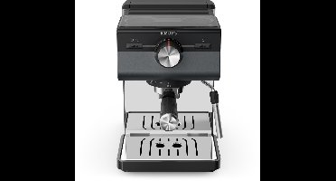 Krups Authentic+ C40 XP384G - Pistonmachine - Inclusief Melkopschuimer - Stijlvol Design - Compact - Geschikt voor Espresso en Latte