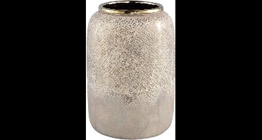 PTMD Astleigh Bloempot - 22 x 22 x 31 cm - Keramiek - Goud
