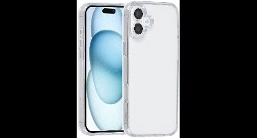 TUNIQ telefoonhoesje voor Apple iPhone 16 Plus - Siliconen backcover - Wit