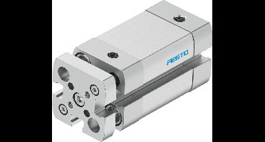 Festo Compacte Cilinder 12mm Boring 15mm Slag ISO 21287 Dubbelwerkend - 554207 - P2DMU