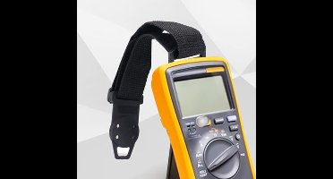KARZO - Zwarte Magnetische Ophangriem voor Fluke, Magnetische Multimeter Ophangriem met Ophanglusband Geschikt voor Fluke Digitale Multimeter