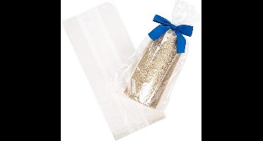 Eco Zijvouwzakjes Cellofaan / biologisch afbreekbaar127x76x292mm - 100 st