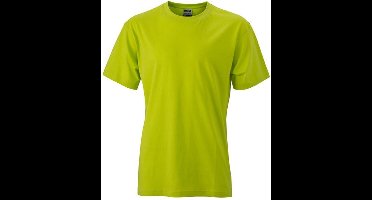 James and Nicholson - Unisex Medium T-Shirt met Ronde Hals (Geel)