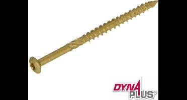 Dynaplus - Gevel- en potdekselschroef - Torx 15 - 4,0 x 40mm - AR-Bronze - CK (200 stuks)