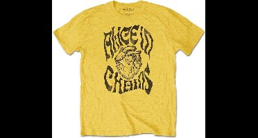 Alice In Chains - Transplant Heren T-shirt - M - Geel