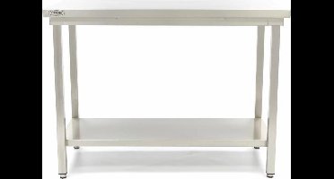 Maxima Werktafel rvs 80 x 70 cm Verstelbare Hoogte