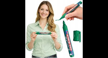 Edding Flipchart Marker Groen - Rond & Vervaagbestendig