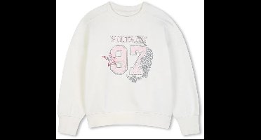 Zadig & Voltaire X60799 Sweatshirt Wit 8 Years Meisje