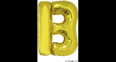 ESPA - Enorme goudkleurige aluminium letter ballon - Decoratie > Ballonnen