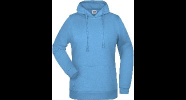 James And Nicholson Vrouwen/dames Basic Hoodie (Hemelsblauw)