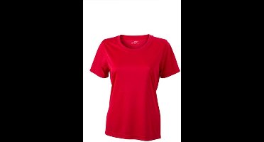 James and Nicholson Vrouwen/dames Actieve Tee (Rood)