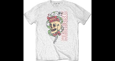 Stereophonics - Have A Nice Day Snake Heren T-shirt - 2XL - Wit