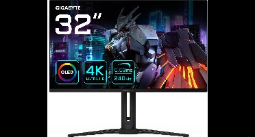Gigabyte AORUS FO32U2 - 4K OLED Gaming Monitor - 240Hz - 32 inch