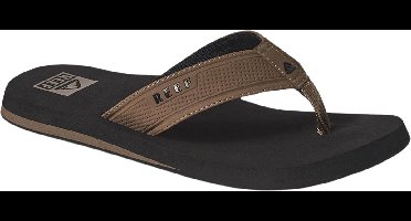 Reef The Layback black/Tan Heren Slippers - Zwart/Cognac - Maat 44
