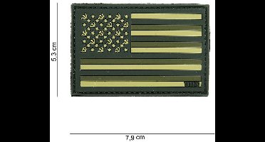 101 Inc Embleem 3D Pvc Sovjet Groen  14021