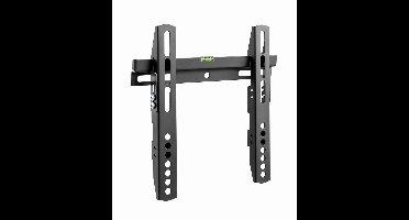 Gembird Vaste TV-Muurbeugel voor 23–42 Inch TV’s, Ultra-Dun 22 mm, VESA-Compatibel, Sterk Staal, Geïntegreerde Waterpas, Zwart