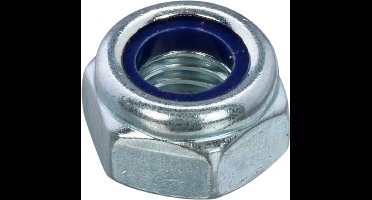 Borgmoer - DIN985 - M14 - Verzinkt (100 stuks)