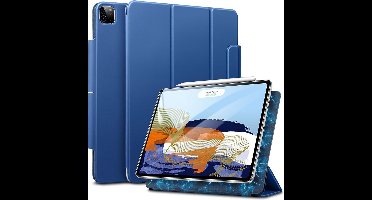 iPad Pro 2021 (11 Inch) Hoes - Rebound Magnetic Case - Blauw