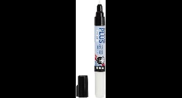 Plus Color Marker, L: 14,5 cm, lijndikte 0,7 mm, off-white, 5,5 ml, 1 stuk
