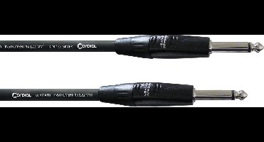 Cordial CII 6 PP - Instrument kabel, jack - jack, 6 mtr.