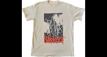Slipknot - Sid Photo Heren Tshirt - S - Creme