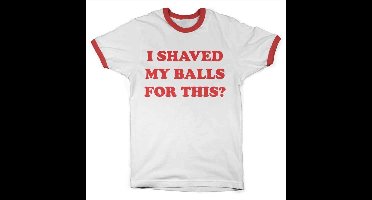 DC Comics Harley Quinn Heren Tshirt -M- Birds Of Prey - I Shaved My Balls For This Wit
