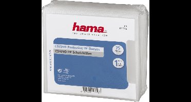 Hama Cd/Dvd Pp-Sl.75-Pack Tp