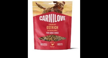Carnilove Crunchy Snack - Struisvogel & Zwarte bes (200gr) - knapperige beloning voor honden
