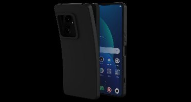 Just in Case hoesje geschikt voor Sony Xperia 1 VIII Hoesje Siliconen - Flexibele Case - Zwart